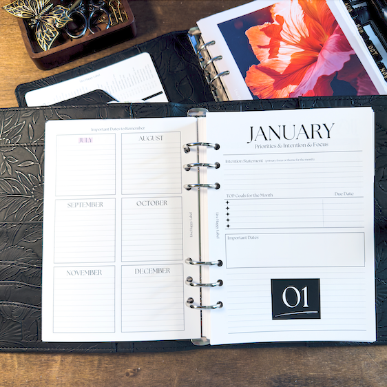 A5 Binder & Planner Inserts