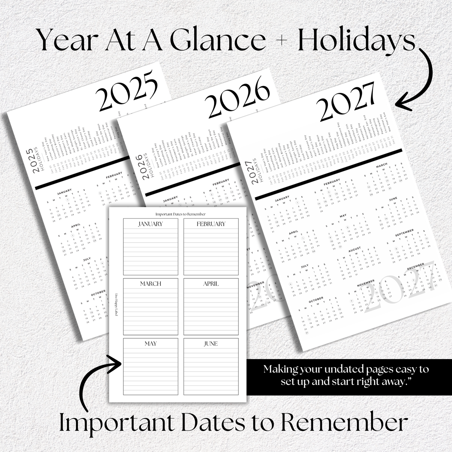 Foundations Planner Binder | A5, 6-ring