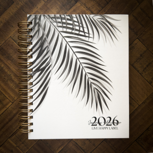 2026 Foundations Planner ~ Tropical Palm | 7" x 9" Double Wire-O