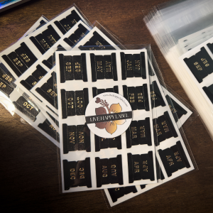 Monthly Tab Dividers