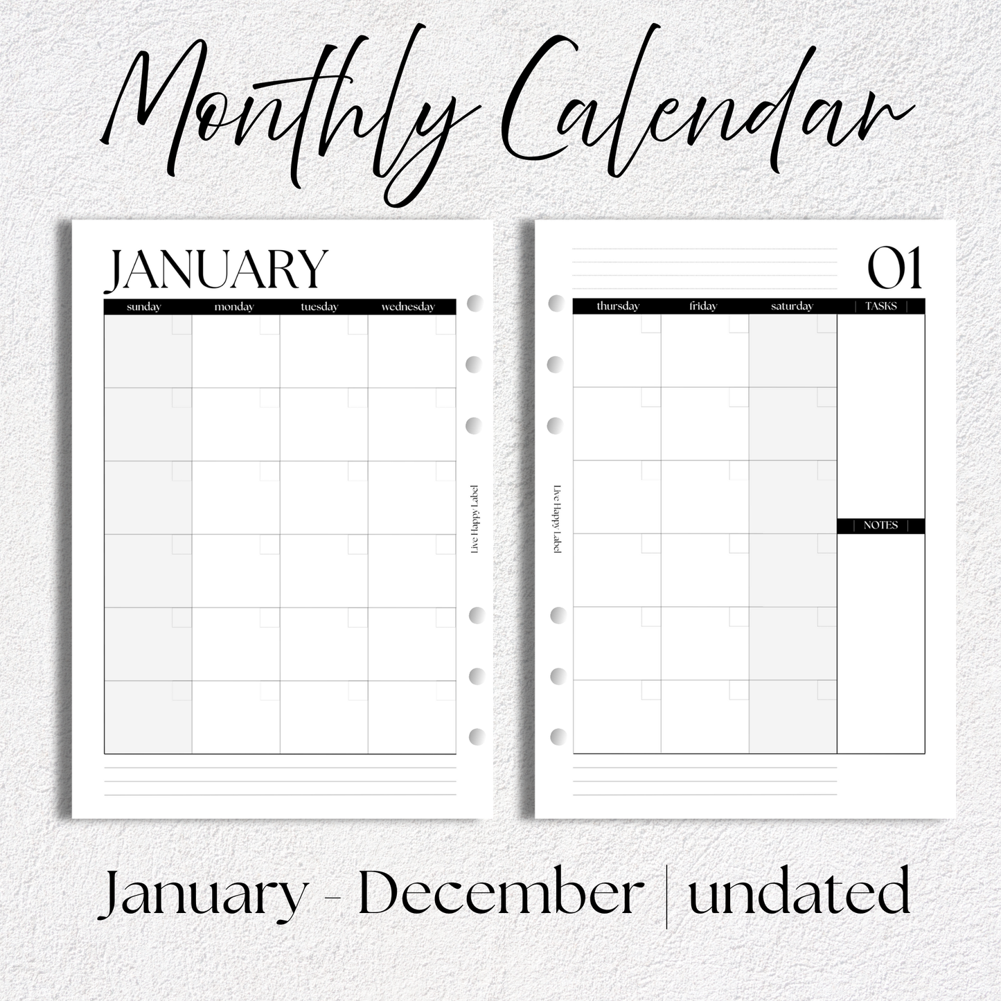 Foundations Planner Binder | A5, 6-ring