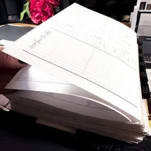 2026 Fold-Out Yearly Calendar | A5, 6-ring