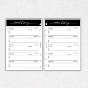 Project Planner | A5, 6-ring