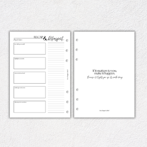 Project Planner | A5, 6-ring