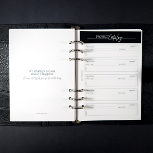 Project Planner | A5, 6-ring