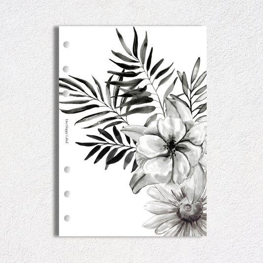 "Midnight Ink" #003 Dashboard & Cover | A5, 6-Ring Punch