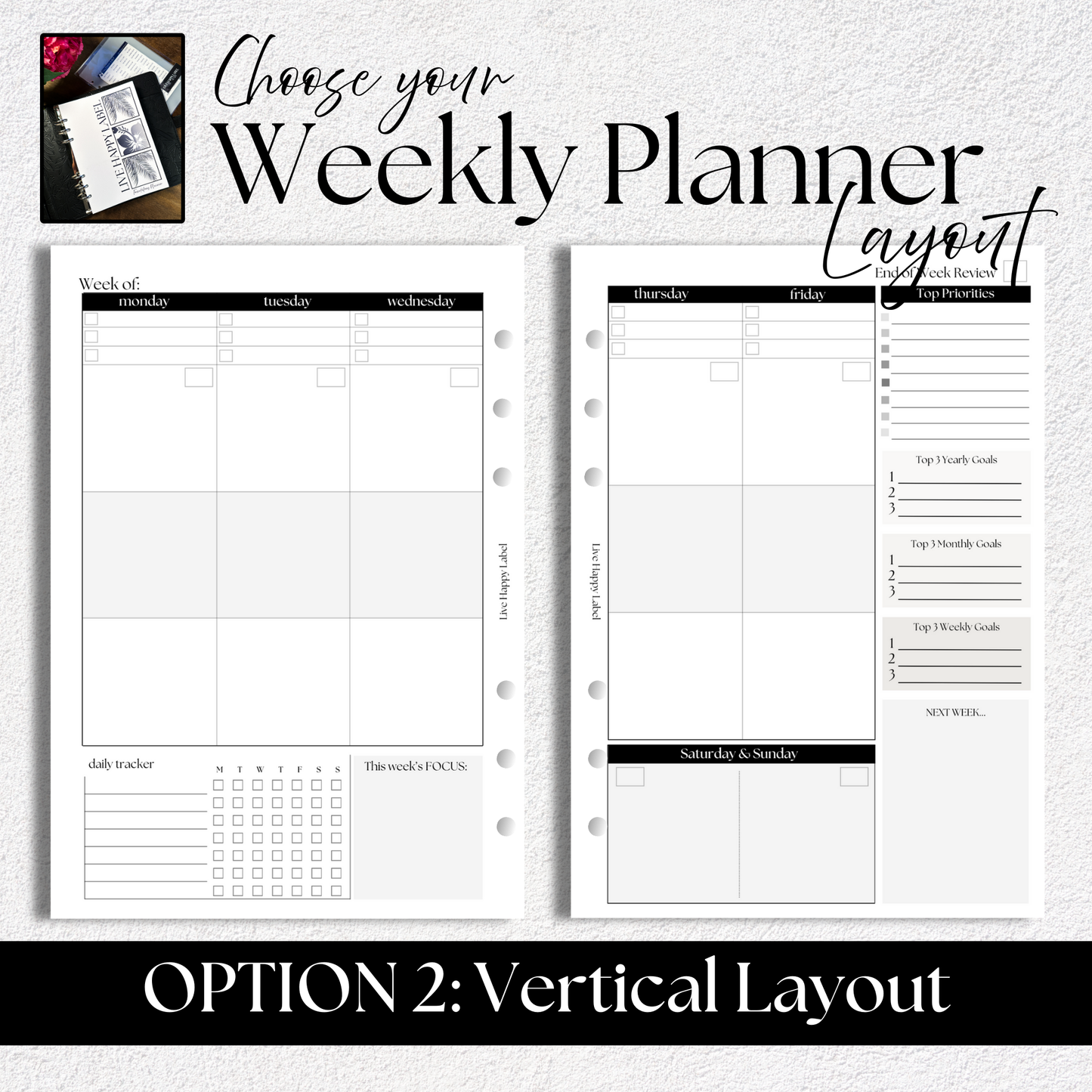Foundations Planner Binder | A5, 6-ring