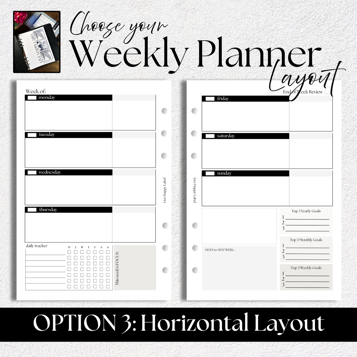 Foundations Planner Binder | A5, 6-ring