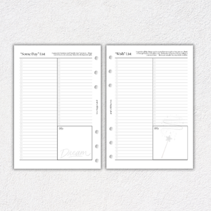 List Capture Hub | A5, 6-ring