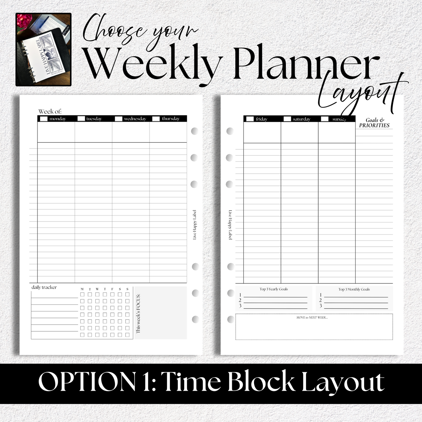 Foundations Planner Binder | A5, 6-ring