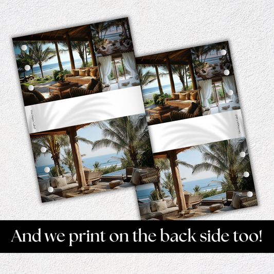 "Bali Daybreak" Dashboard & Cover | A5, 6-Ring Punch