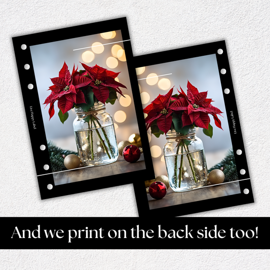 "Holiday Bloom" Dashboard & Cover | A5, 6-Ring Punch