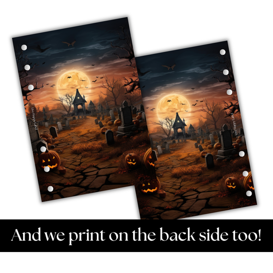 "Creepy Graveyard" Dashboard & Cover