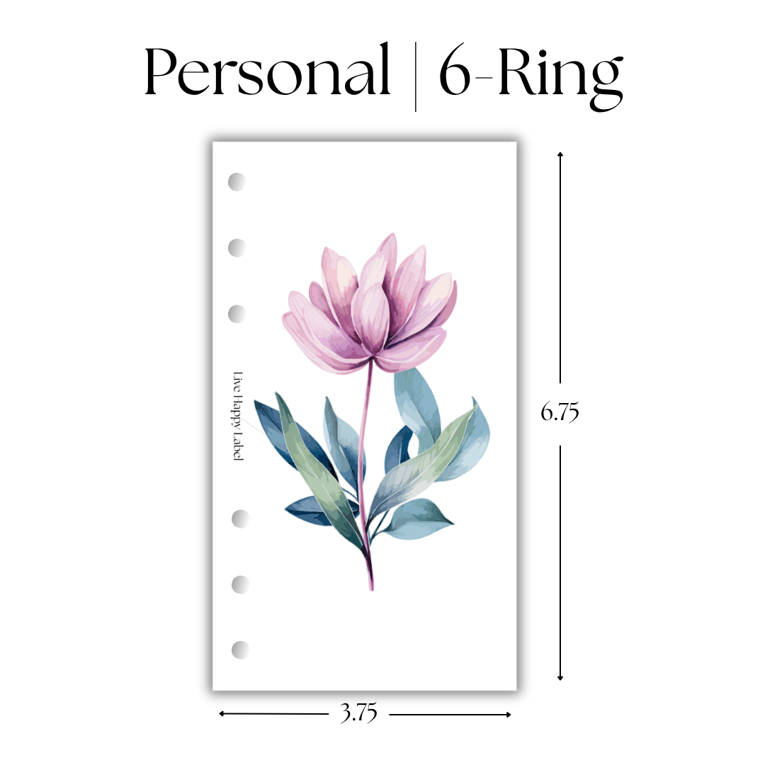 Florals #003 Dashboard & Cover