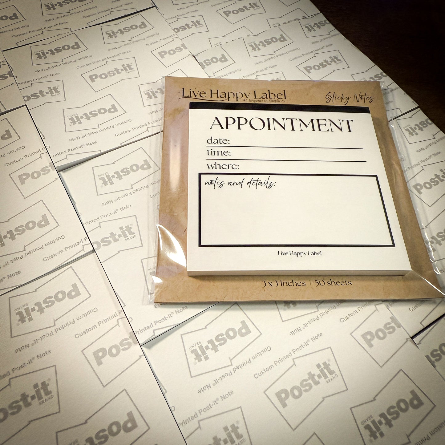 Appointment | Functional Sticky Notes | 3" x 3"