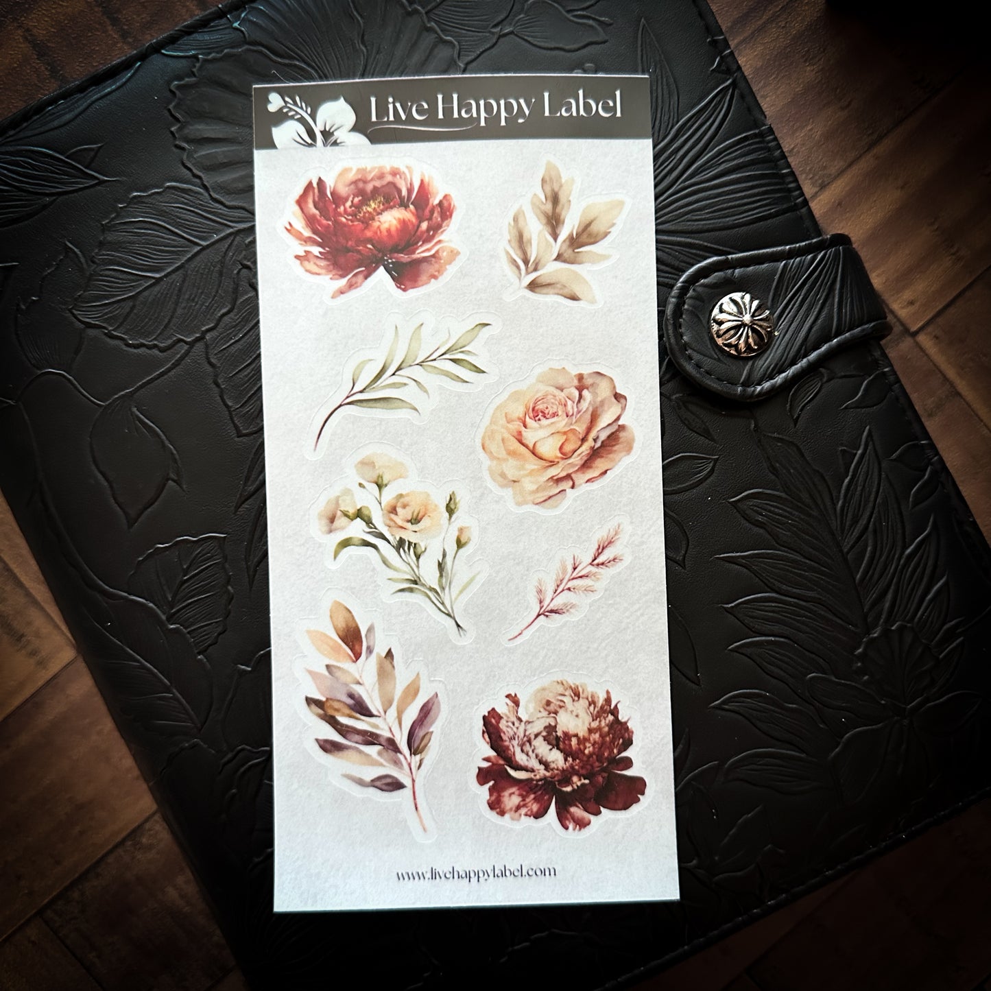 "Lana Florals 02" Sticker Sheet
