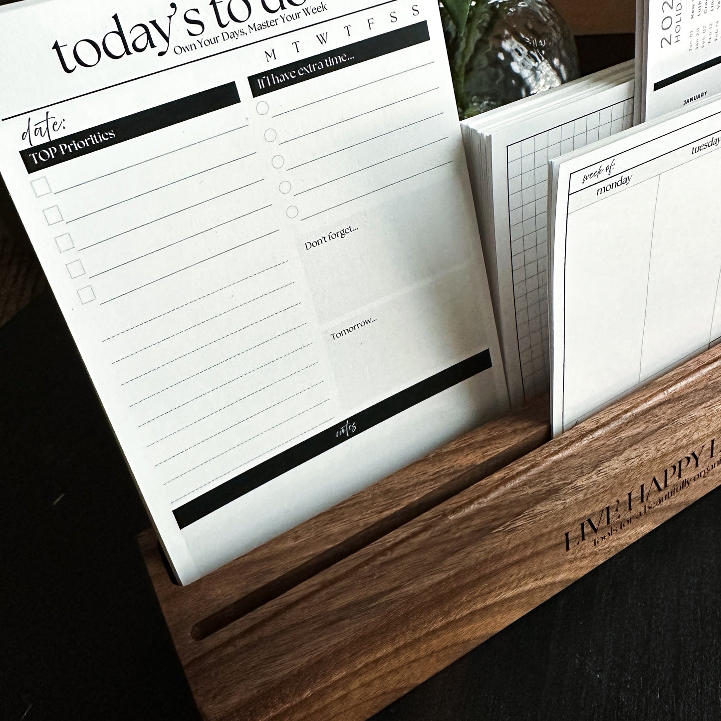 Foundations Desk Planner Set | Elements Collection