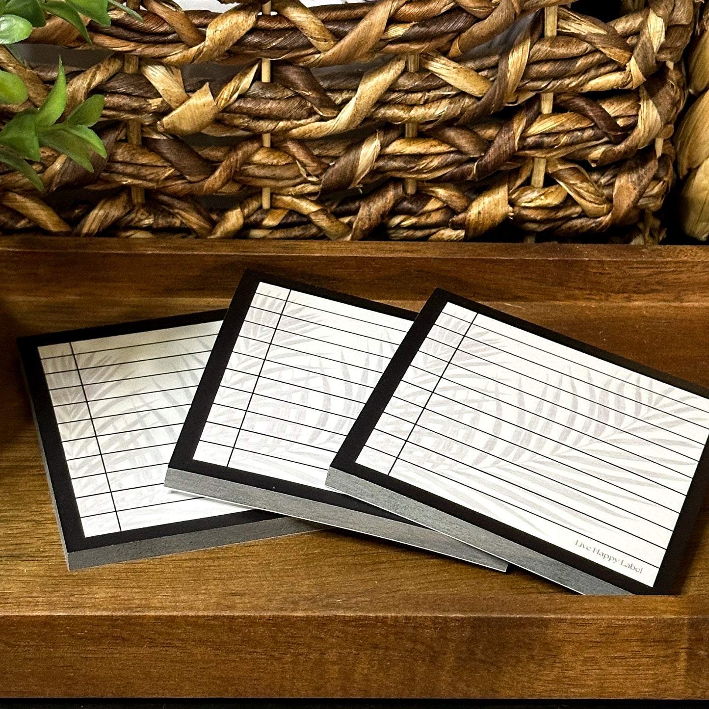Palm Grid | Functional Sticky Notes | 3" x 3"