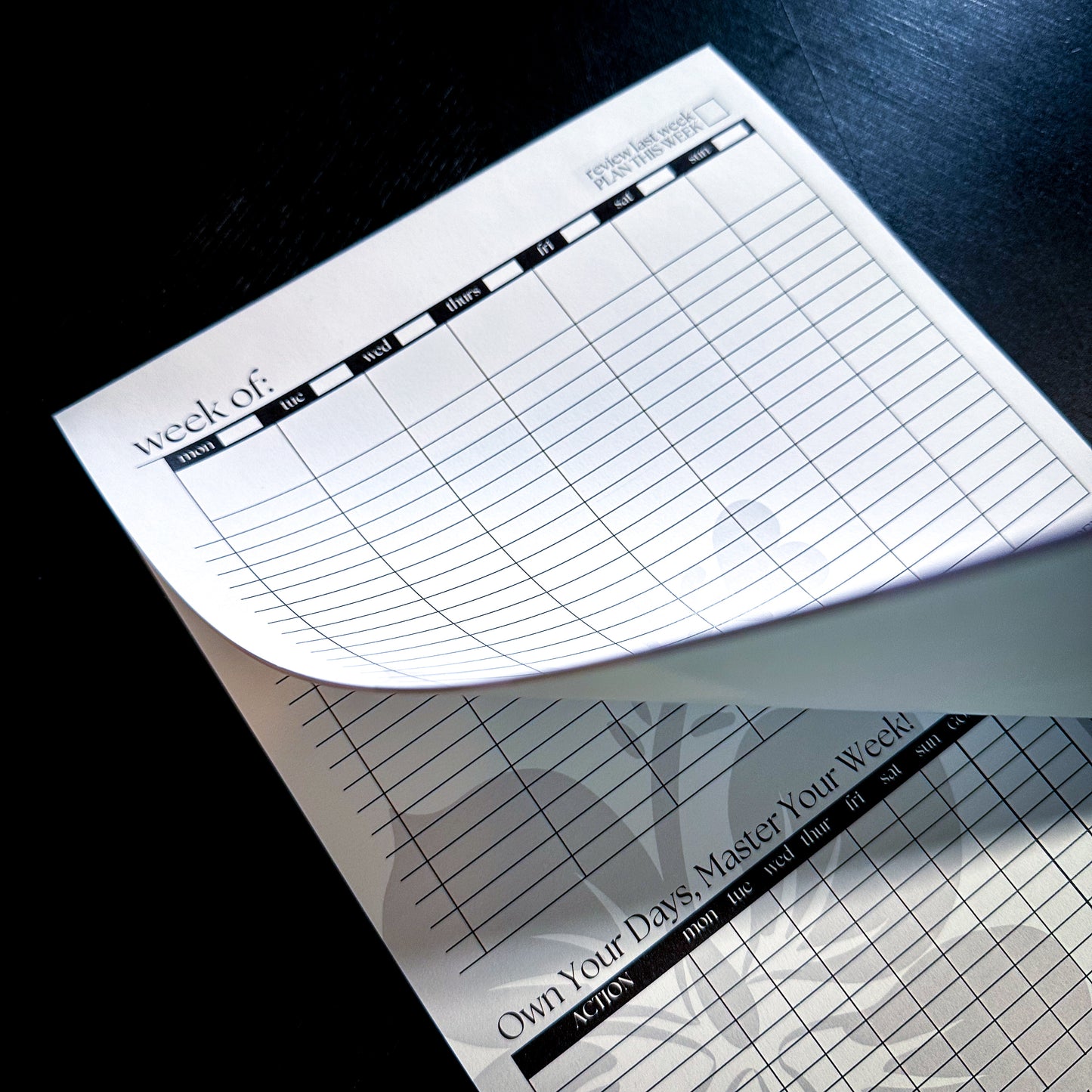Weekly Planner Pad | LHL Collection ~ 8.5" x 11"