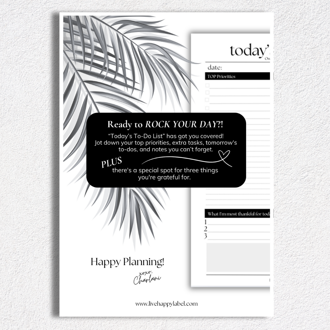 2025/2026 Dated "Time Block" FOUNDATIONS Planning Essentials Bundle | A5, 6-ring Punch