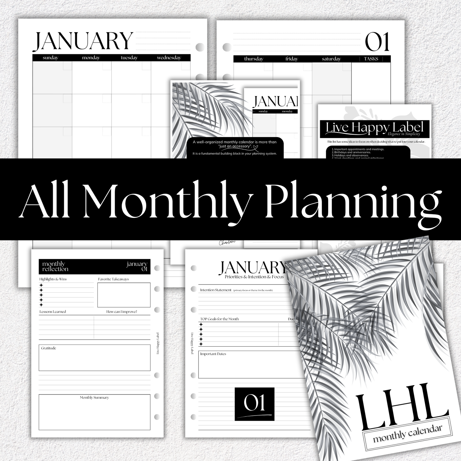 🌿 Monthly Planning