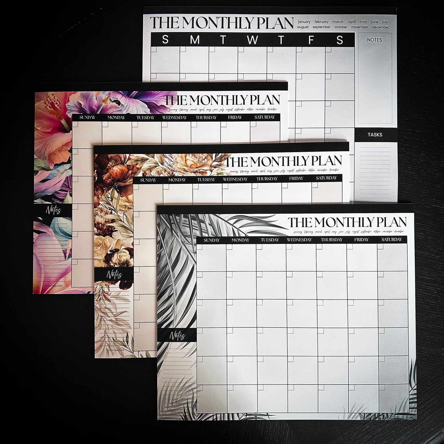 The Monthly Plan Calendars