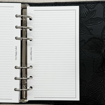 2027 "Lana" Foundations Planner | Personal 6-Hole Ringbound