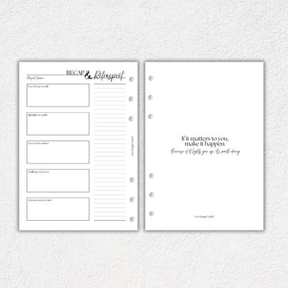 Project Planner | A5, 6-ring