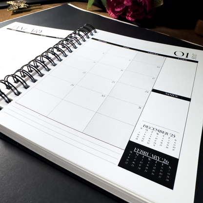 2026 Foundations Planner ~ Botanical Luxe | 7" x 9" Double Wire-O