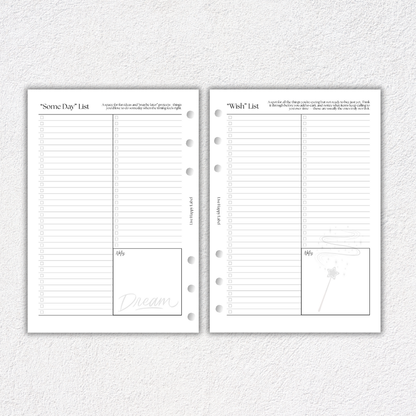 List Capture Hub | A5, 6-ring