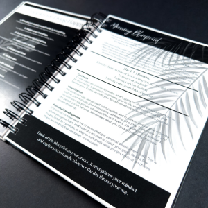 2026 Foundations Planner ~ Midnight Blooms | 7" x 9" Double Wire-O