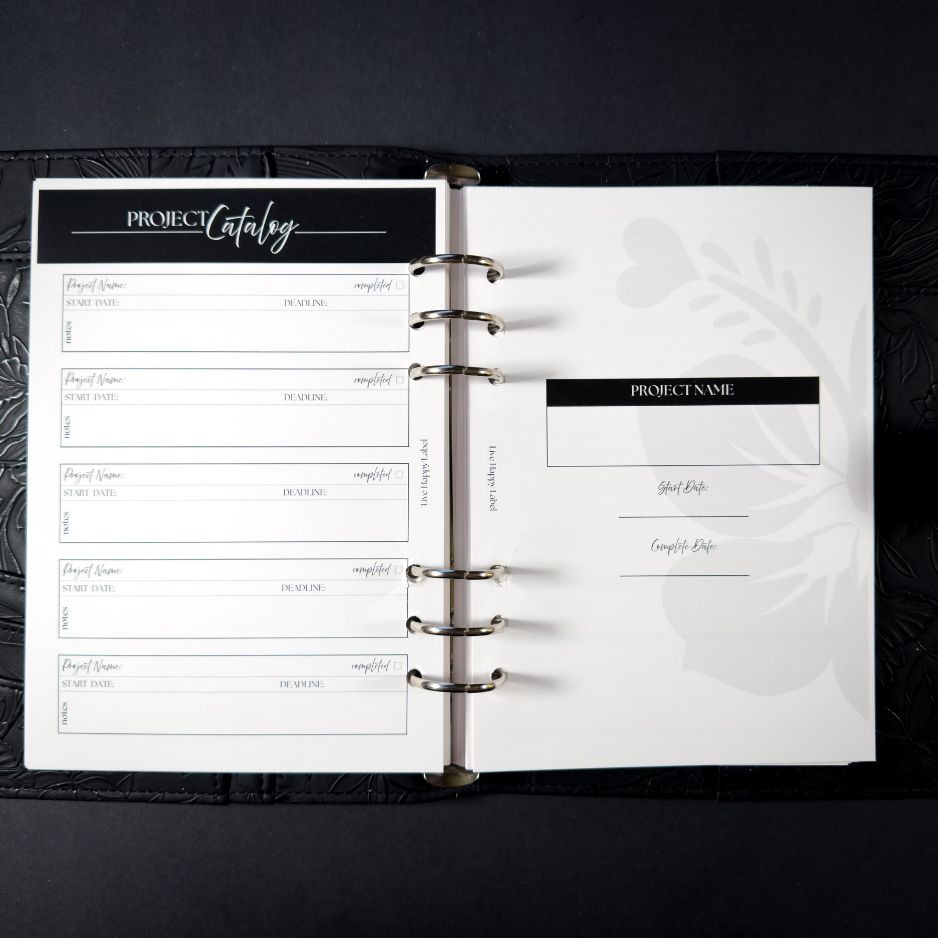 Project Planner | A5, 6-ring