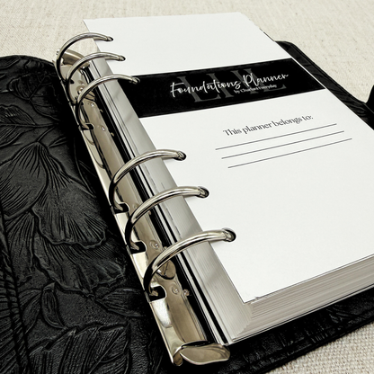 Undated "Lana" Foundations Planner | Personal 6-Hole Ringbound