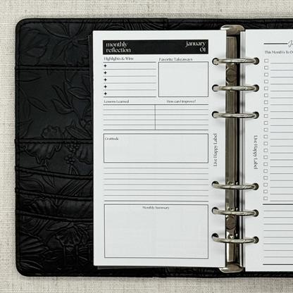 Undated "Lana" Foundations Planner | Personal 6-Hole Ringbound