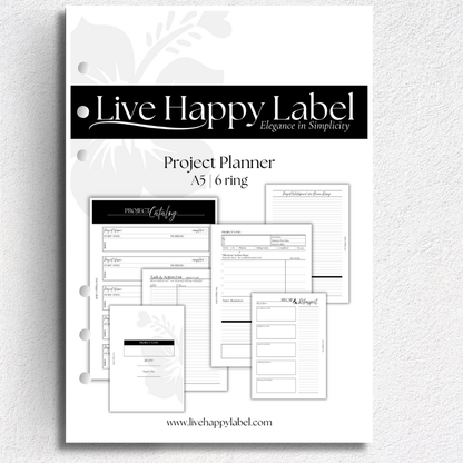 Project Planner | A5, 6-ring