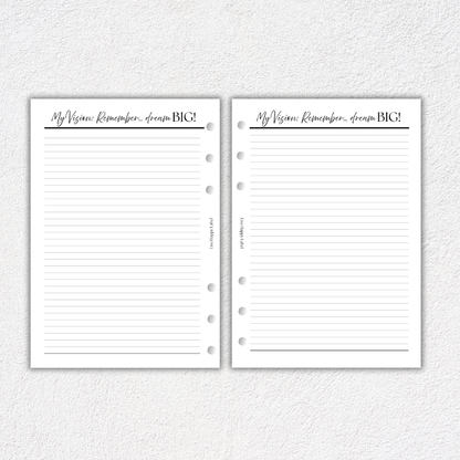 Daily Alignment aka Morning Rituals | A5, 6-ring