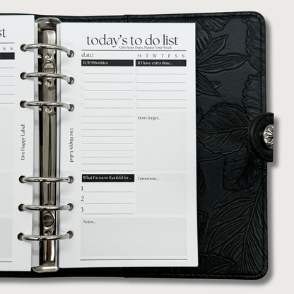 Undated "Lana" Foundations Planner | Personal 6-Hole Ringbound