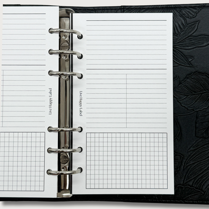 Undated "Lana" Foundations Planner | Personal 6-Hole Ringbound