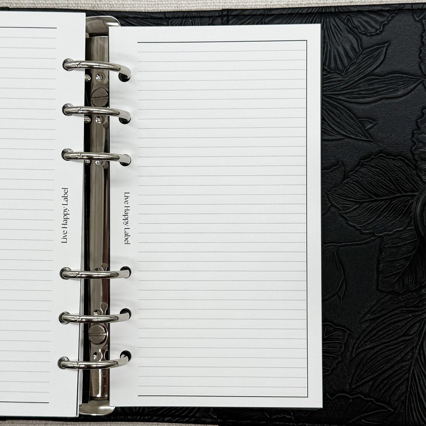 Undated "Lana" Foundations Planner | Personal 6-Hole Ringbound