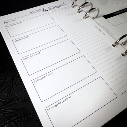 Project Planner | A5, 6-ring