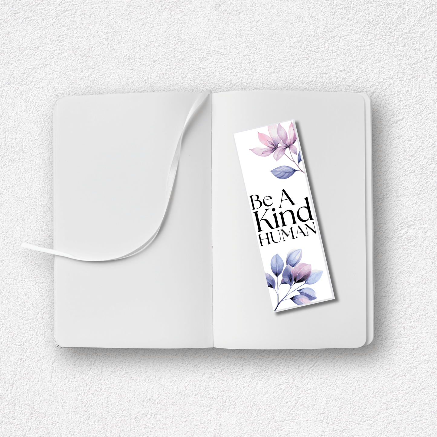 "Be A Kind Human" Bookmark | 2" x 6"