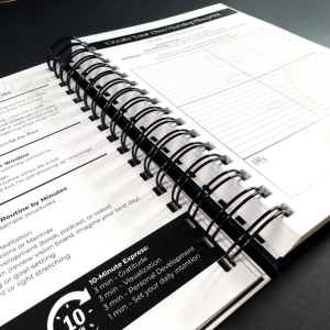 2026 Foundations Planner ~ Midnight Blooms | 7" x 9" Double Wire-O