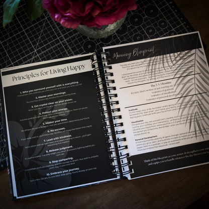 2026 Foundations Planner ~ Tropical Palm | 7" x 9" Double Wire-O