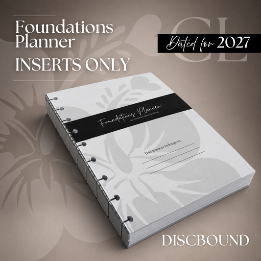 2027 Foundations *Inserts Only* | Classic Discbound