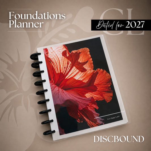 2027 Foundations Planner | Classic Discbound