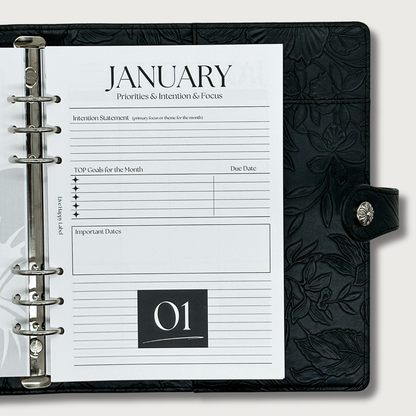 2027 "Lana" Foundations Planner | A5 6-Hole Ringbound