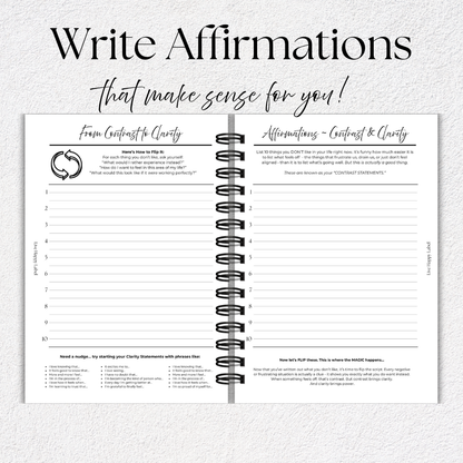 2026 Foundations Planner ~ Sands & Palm | 7" x 9" Double Wire-O