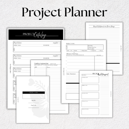 Project Planner | A5, 6-ring