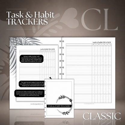 Task & Habit Trackers | Classic 9-Hole Discbound