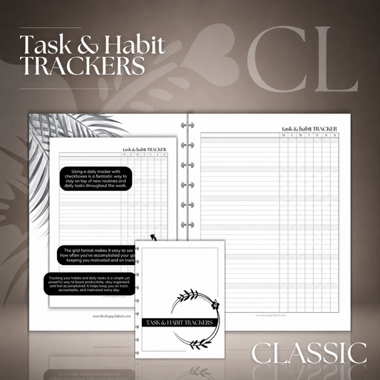 Task & Habit Trackers | Classic 9-Hole Discbound